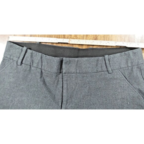Women’s Plus Ava & Viv Ankle Pants 16 Grey Flat Front Workwear Trousers - Picture 4 of 10